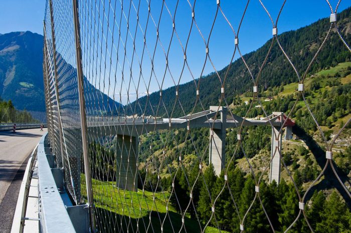 stainless steel suspension bridge net