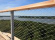 wire mesh deck railing
