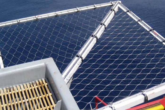 Rope Mesh for Helideck